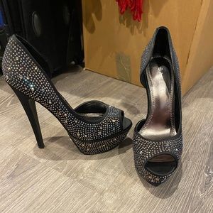 Rhinestone Heels